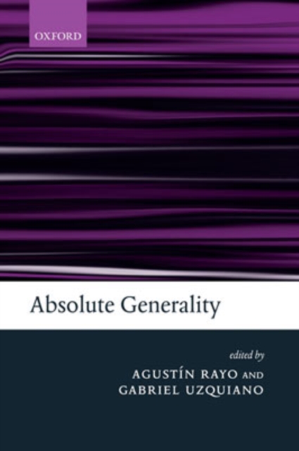 Absolute Generality, Paperback / softback Book