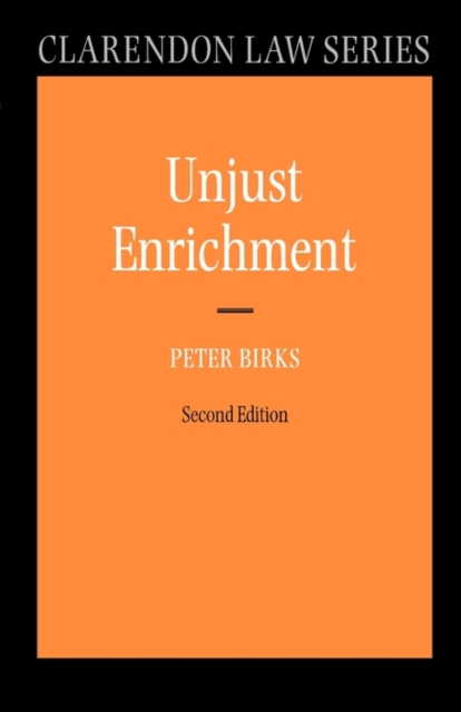 Unjust Enrichment, Paperback / softback Book