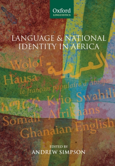 Language and National Identity in Africa, Paperback / softback Book