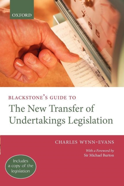 Blackstone's Guide to the New Transfer of Undertakings Legislation, Paperback / softback Book