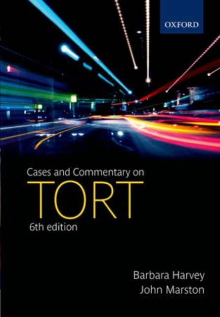 Cases and Commentary on Tort, Paperback / softback Book