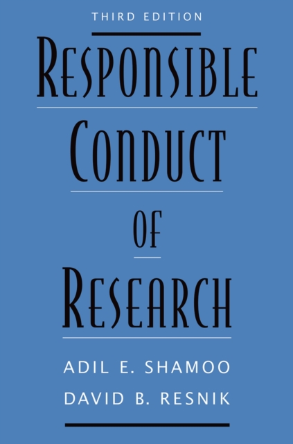 Responsible Conduct of Research, EPUB eBook
