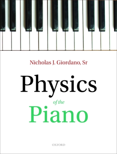 Physics of the Piano, Hardback Book