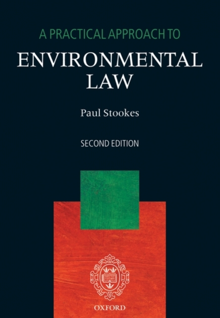 A Practical Approach to Environmental Law, Paperback / softback Book