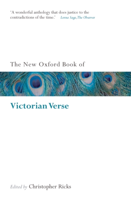 The New Oxford Book of Victorian Verse, Paperback / softback Book