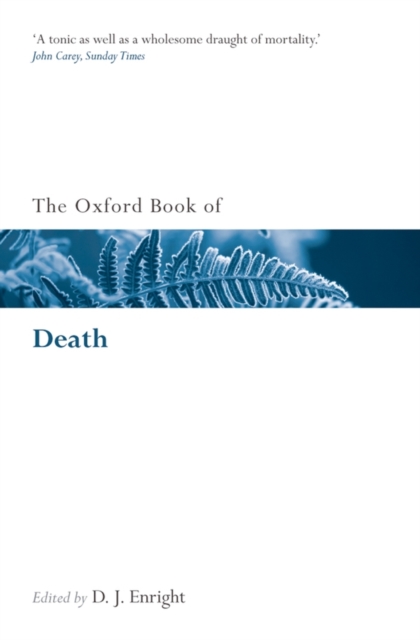 The Oxford Book of Death, Paperback / softback Book