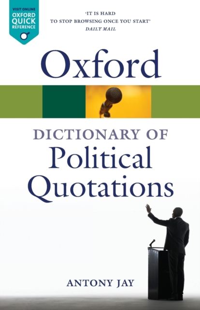Oxford Dictionary of Political Quotations, Paperback / softback Book