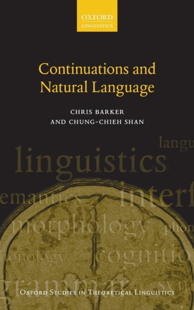 Continuations and Natural Language, Hardback Book