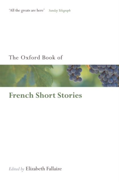 The Oxford Book of French Short Stories, Paperback / softback Book