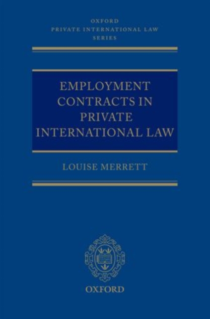 Employment Contracts in Private International Law, Hardback Book