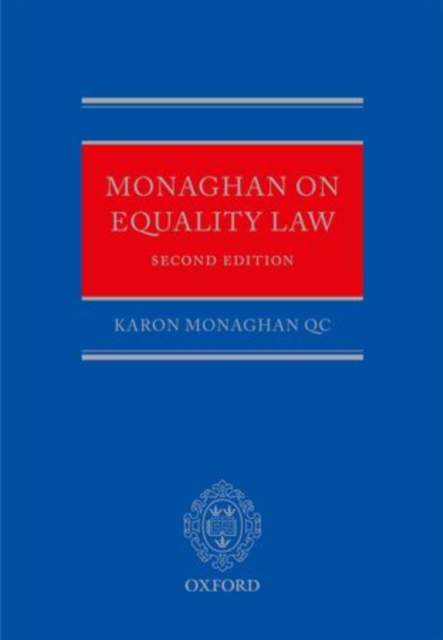 Monaghan on Equality Law, Hardback Book