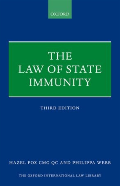 The Law of State Immunity, Hardback Book