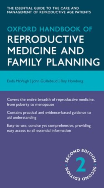 Oxford Handbook of Reproductive Medicine and Family Planning, Paperback / softback Book