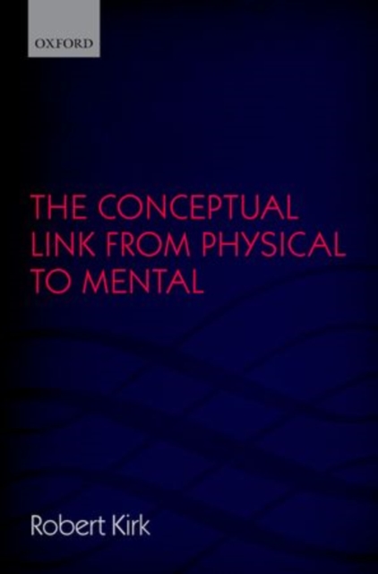 The Conceptual Link from Physical to Mental, Hardback Book