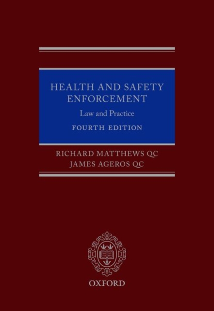 Health and Safety Enforcement : Law and Practice, Hardback Book
