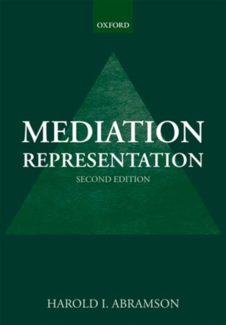 Mediation Representation, Paperback / softback Book