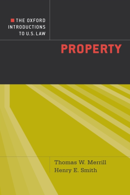 The Oxford Introductions to U.S. Law : Property, PDF eBook