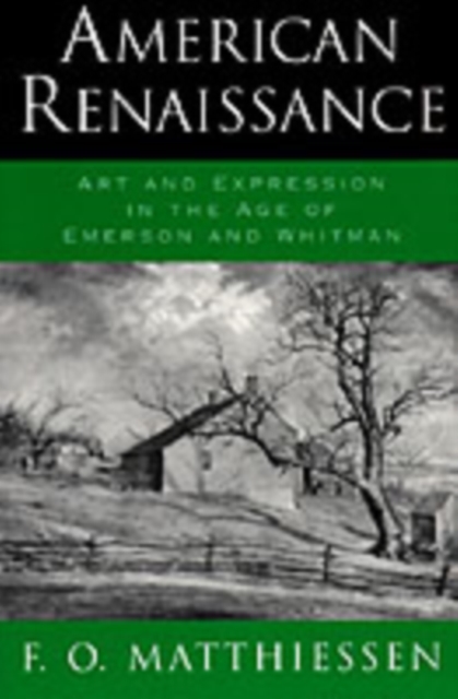 American Renaissance : Art and Expression in the Age of Emerson and Whitman, PDF eBook