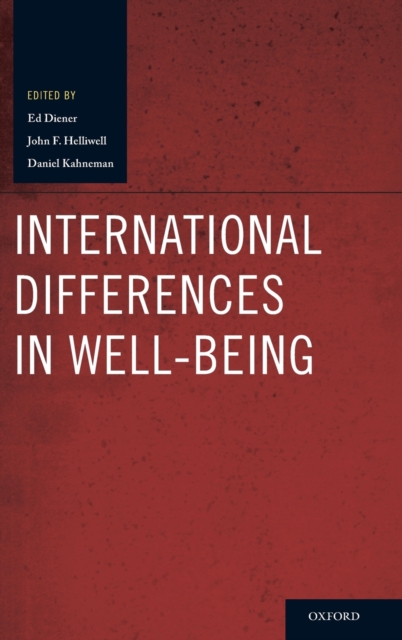 International Differences in Well-Being, Hardback Book