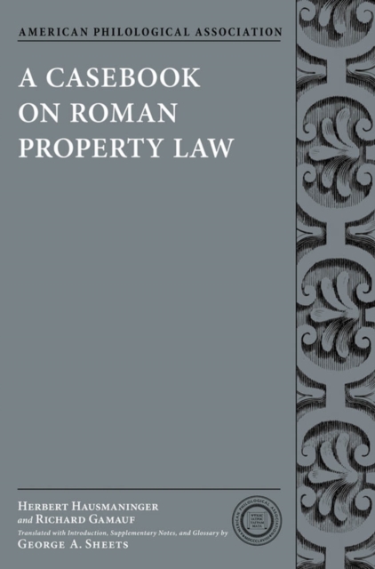 A Casebook on Roman Property Law, PDF eBook