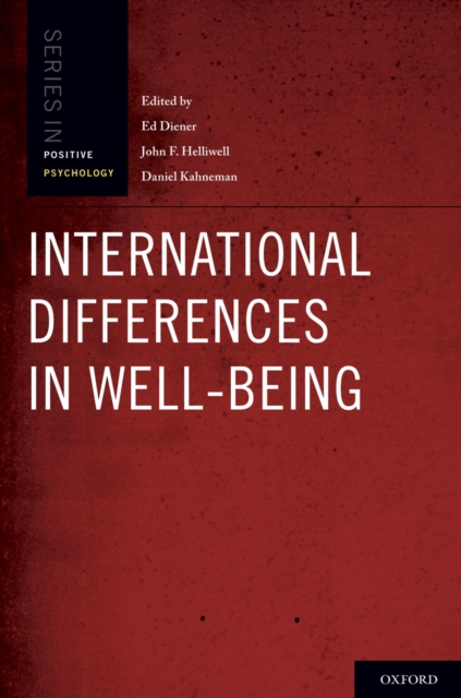 International Differences in Well-Being, EPUB eBook