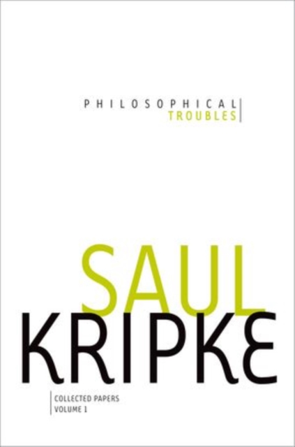 Philosophical Troubles : Collected Papers, Volume 1, Paperback / softback Book