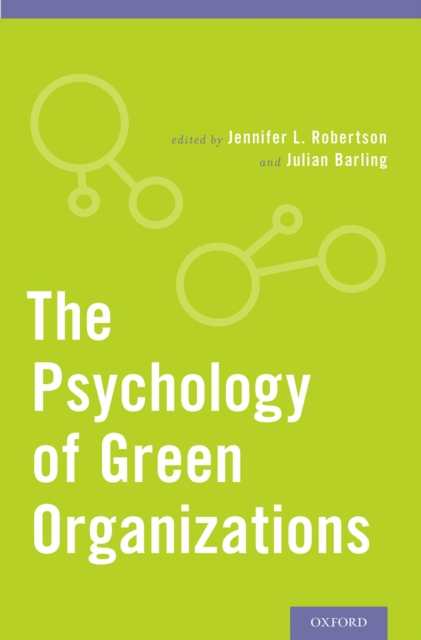 The Psychology of Green Organizations, PDF eBook