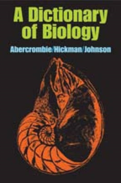 A Dictionary of Biology, Paperback / softback Book