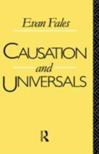 Causation and Universals, PDF eBook