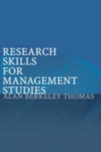 Research Skills for Management Studies, PDF eBook