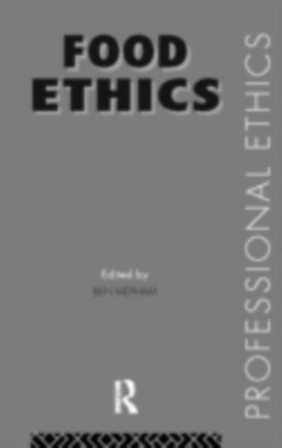 Food Ethics, PDF eBook