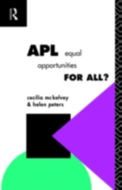 APL: Equal Opportunities for All?, PDF eBook