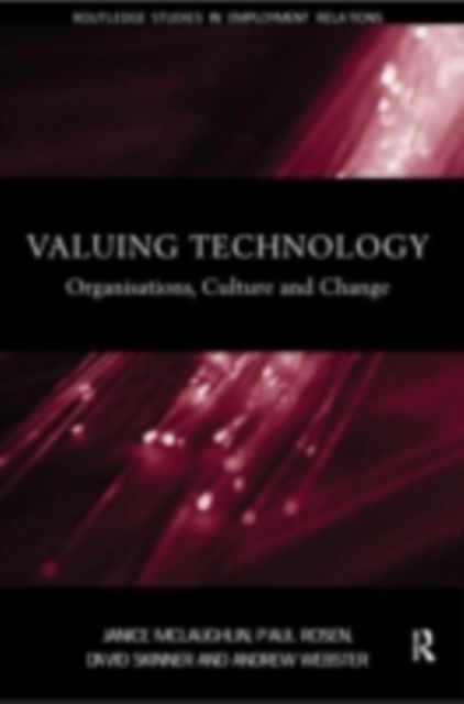 Valuing Technology : Organisations, Culture and Change, PDF eBook