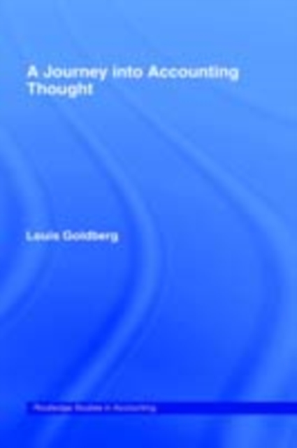 A Journey into Accounting Thought, PDF eBook