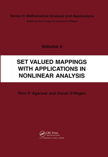Set Valued Mappings with Applications in Nonlinear Analysis, PDF eBook