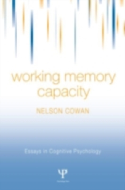 Working Memory Capacity, PDF eBook