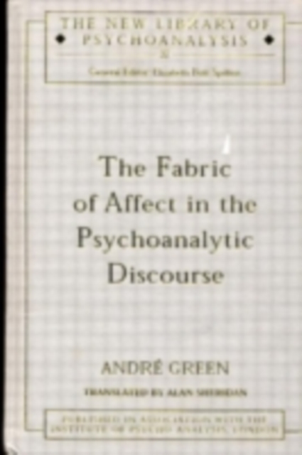 The Fabric of Affect in the Psychoanalytic Discourse, PDF eBook