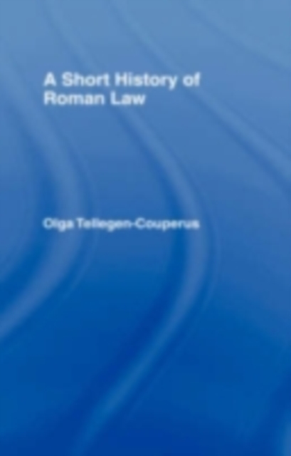 A Short History of Roman Law, PDF eBook