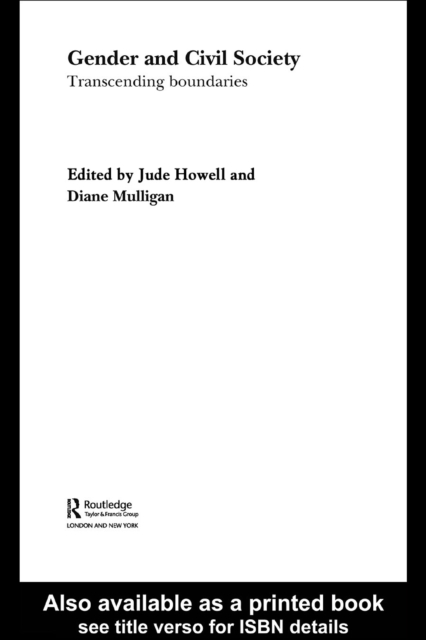 Gender and Civil Society, PDF eBook