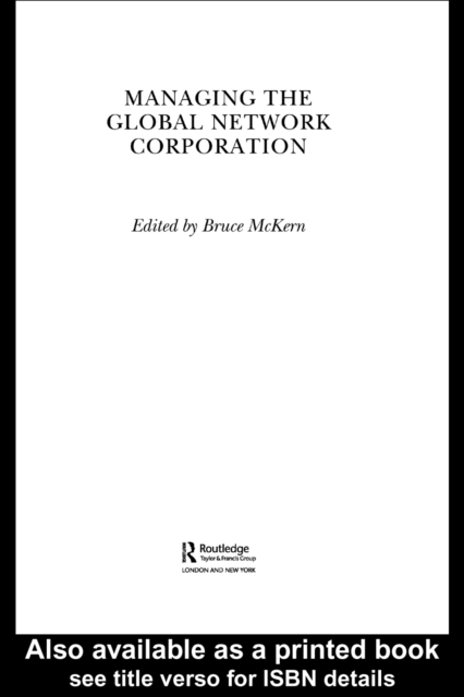 Managing the Global Network Corporation, PDF eBook