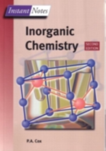 Instant Notes in Inorganic Chemistry, PDF eBook