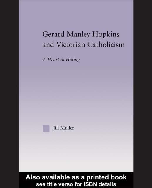 Gerard Manley Hopkins and Victorian Catholicism, PDF eBook