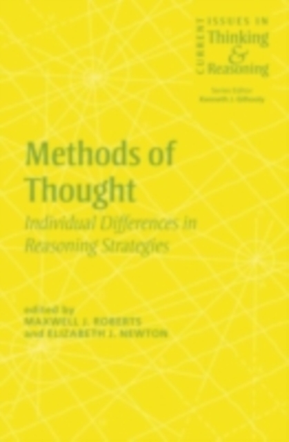 Methods of Thought : Individual Differences in Reasoning Strategies, PDF eBook
