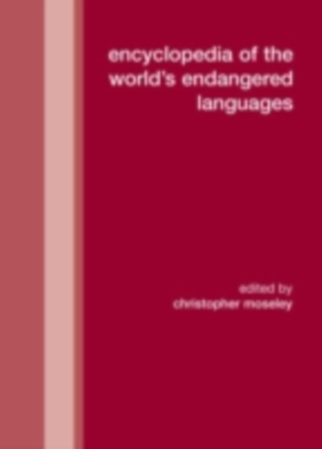 Encyclopedia of the World's Endangered Languages, PDF eBook