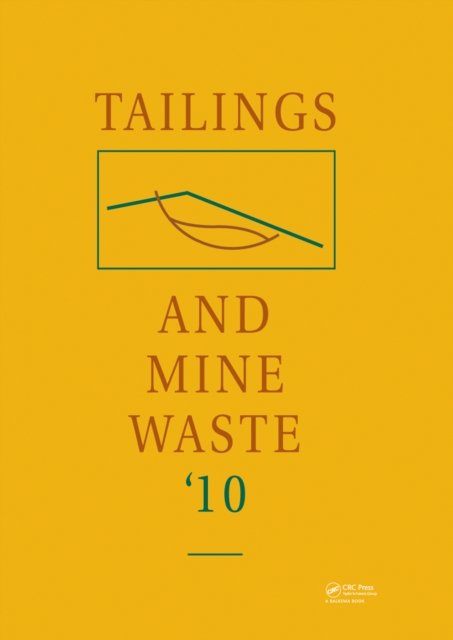 Tailings and Mine Waste 2010, PDF eBook