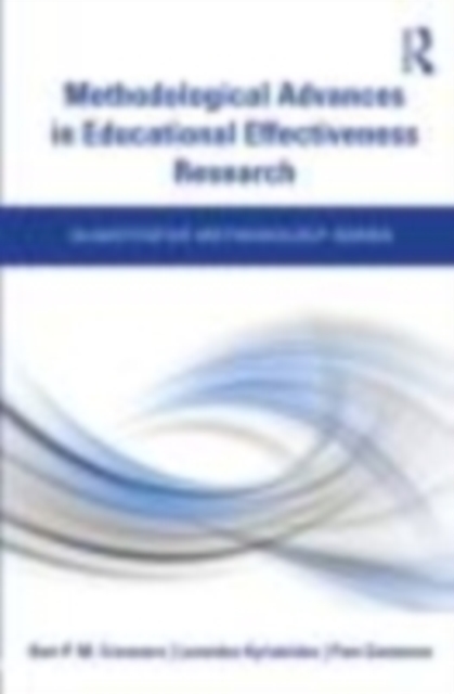 Methodological Advances in Educational Effectiveness Research, EPUB eBook