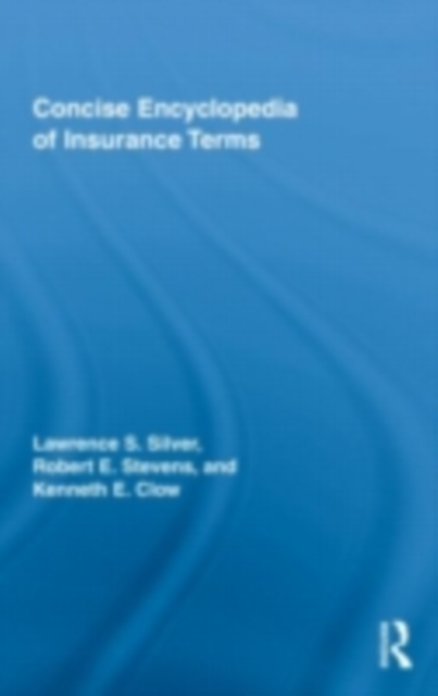 Concise Encyclopedia of Insurance Terms, EPUB eBook