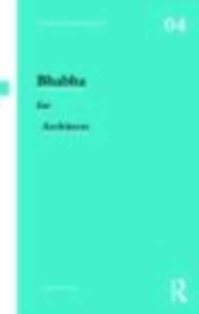 Bhabha for Architects, EPUB eBook