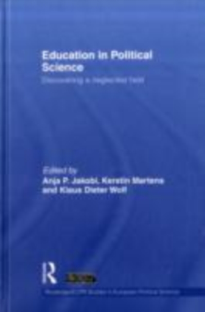 Education in Political Science : Discovering a neglected field, EPUB eBook