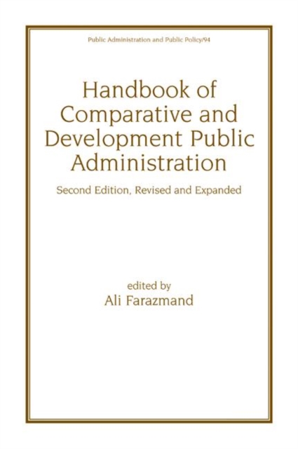 Handbook of Comparative and Development Public Administration, PDF eBook